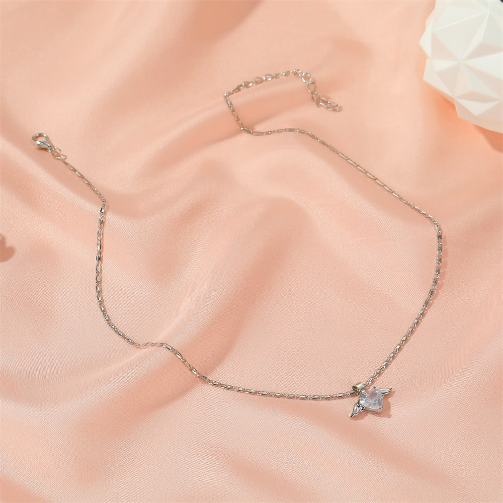 Heart Wings Necklace For Women - NON BRANDED SUPERMARKET