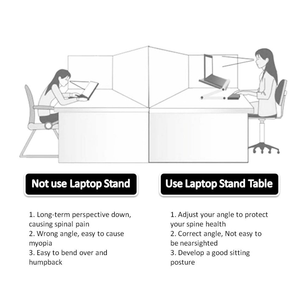 Foldable Laptop Stand - NON BRANDED SUPERMARKET