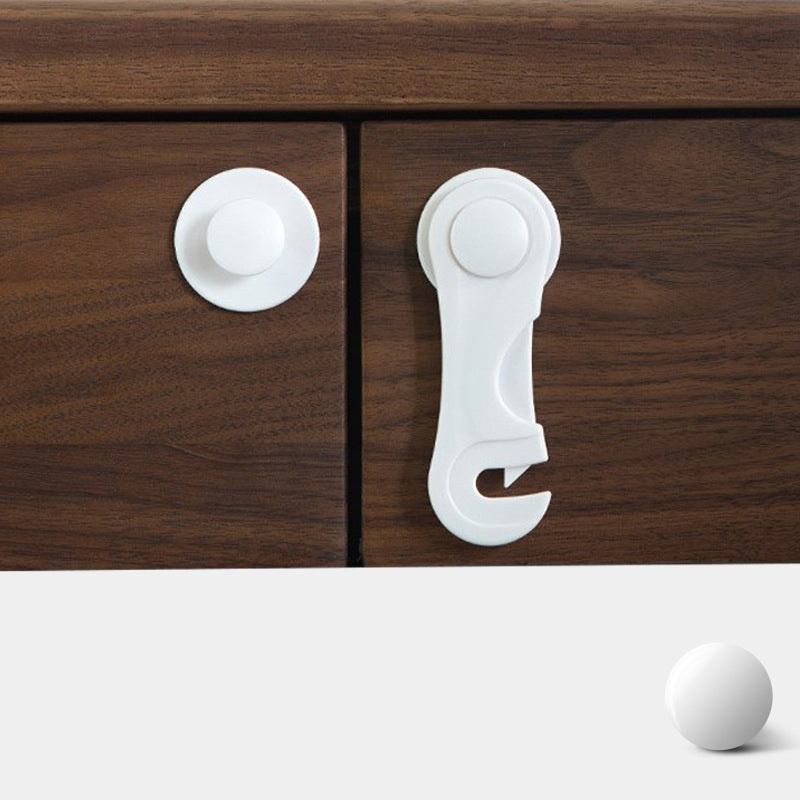 New Baby Safety Protection Lock Drawer Lock Child Safety Anti-pinch Hand Cabinet Door Refrigerator Lock Toilet Lock - NON BRANDED SUPERMARKET