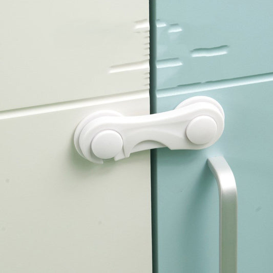 New Baby Safety Protection Lock Drawer Lock Child Safety Anti-pinch Hand Cabinet Door Refrigerator Lock Toilet Lock - NON BRANDED SUPERMARKET