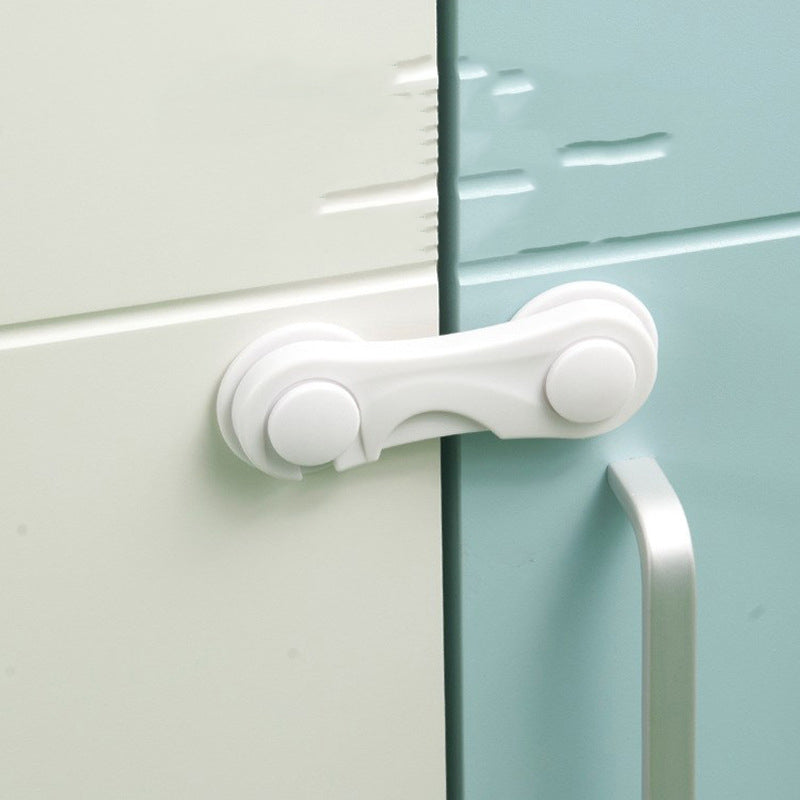 New Baby Safety Protection Lock Drawer Lock Child Safety Anti-pinch Hand Cabinet Door Refrigerator Lock Toilet Lock - NON BRANDED SUPERMARKET