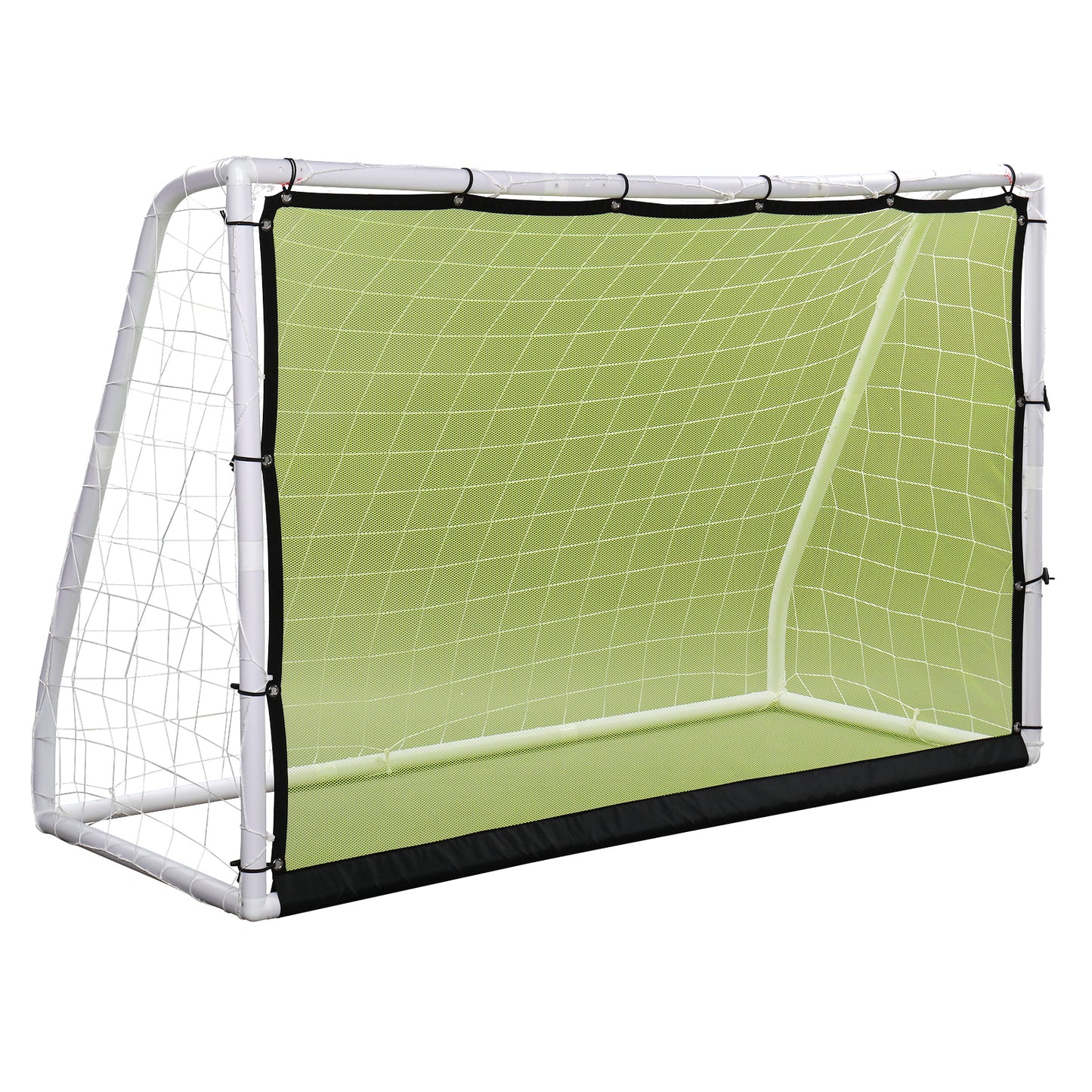 182*120*80cm PVC Pipe Three-In-One With Target Cloth Football Goal - NON BRANDED SUPERMARKET