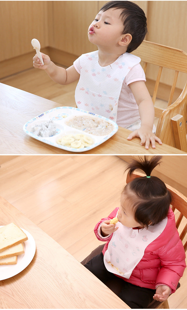 Baby eating bib - NON BRANDED SUPERMARKET