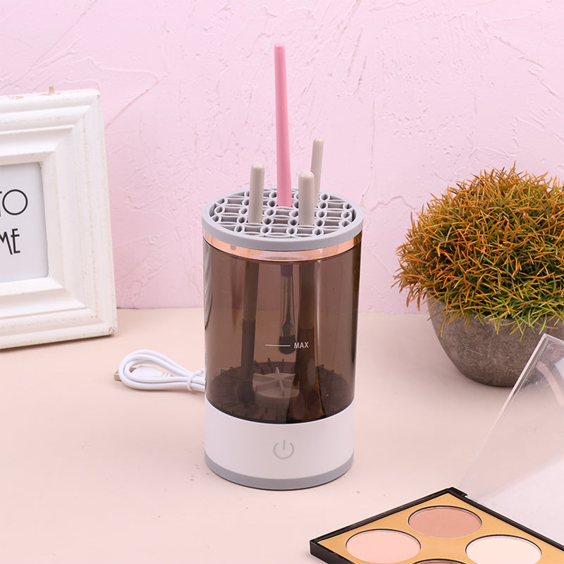 Women Eye Shadow Brush Cleaning Tool Portable Electric Makeup Brush Cleaner Machine With USB Charging Automatic Cosmetic Brush - NON BRANDED SUPERMARKET