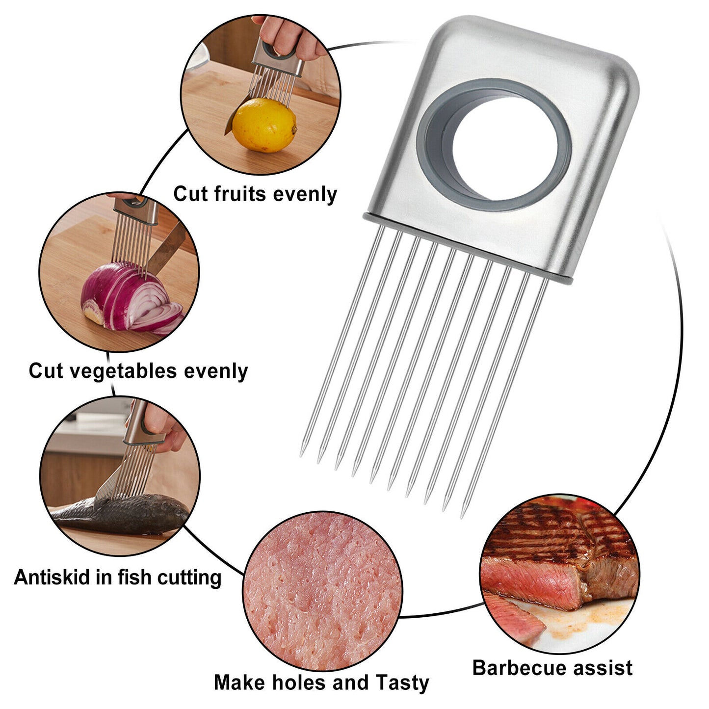 Onion Holder Slicer - NON BRANDED SUPERMARKET