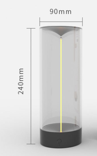 New LED Camping Light Type-c Rechargeable Portable Night Light With High Transparency And Anti Drop Creative Atmosphere Light - NON BRANDED SUPERMARKET