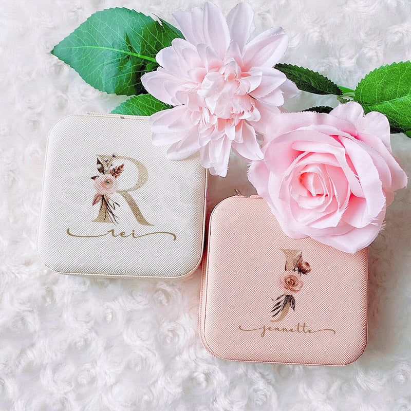 Zipper Jewelry Box Personalized Gift Jewelry Box - NON BRANDED SUPERMARKET