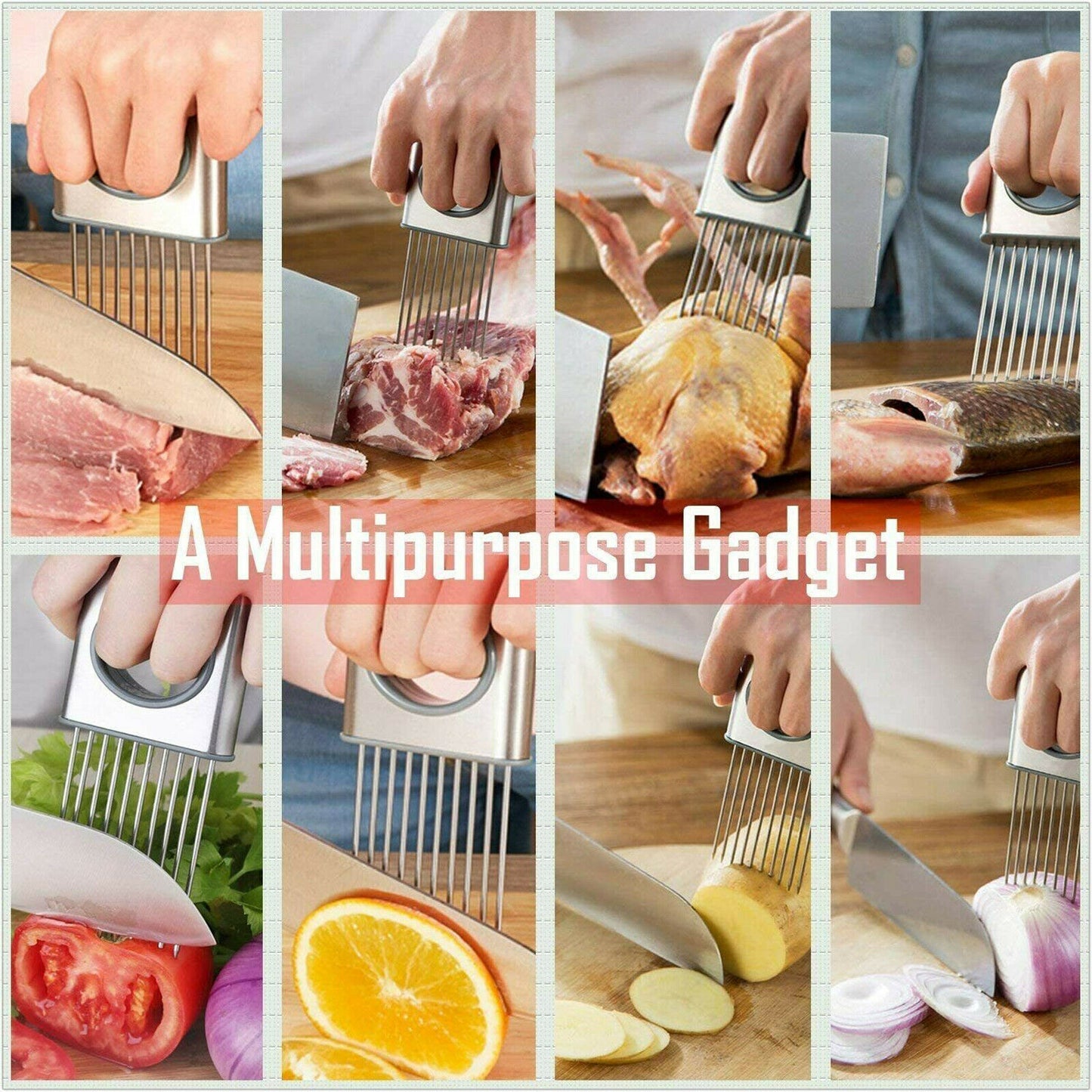 Onion Holder Slicer - NON BRANDED SUPERMARKET