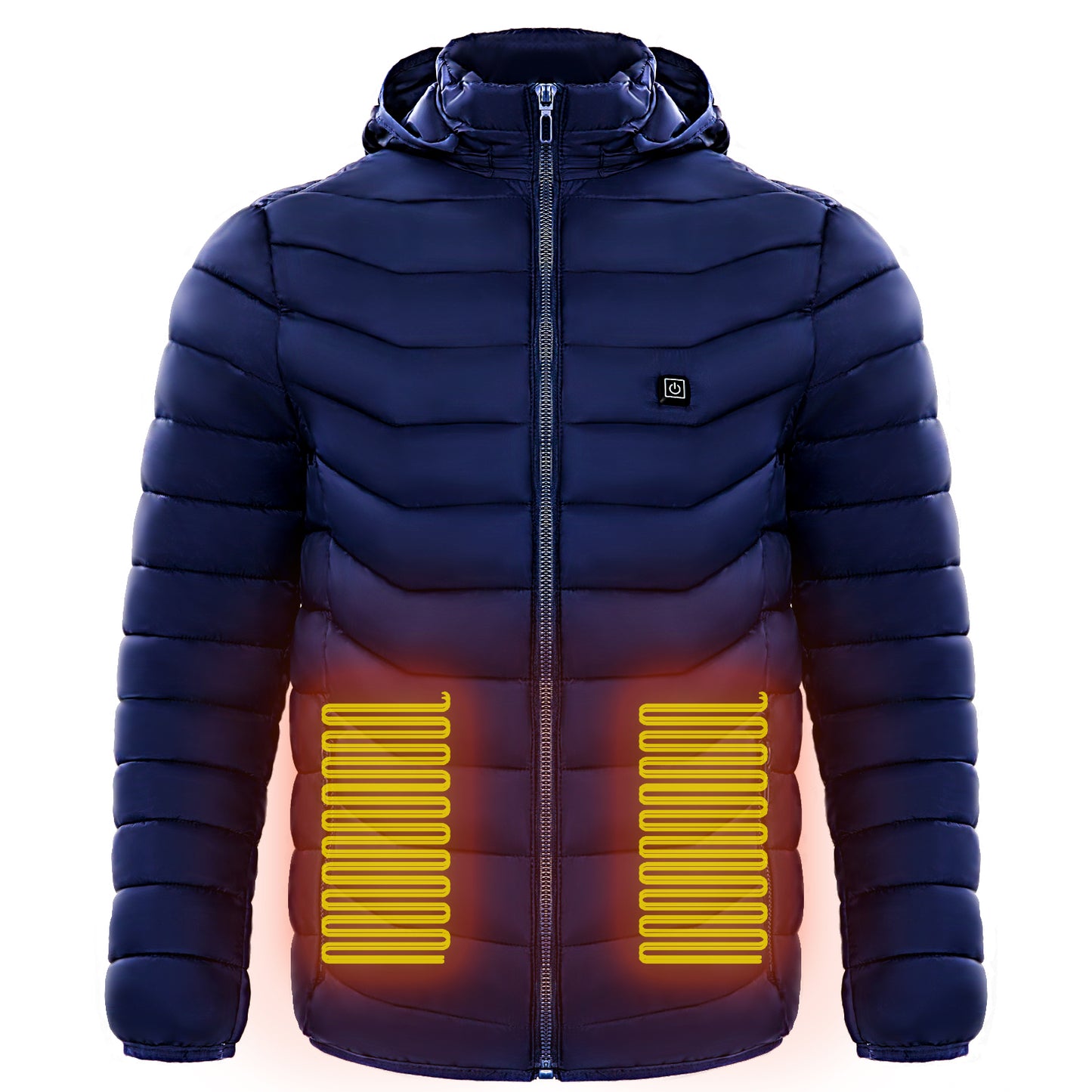 Men's Electric Heated Puffer Jacket - NON BRANDED SUPERMARKET
