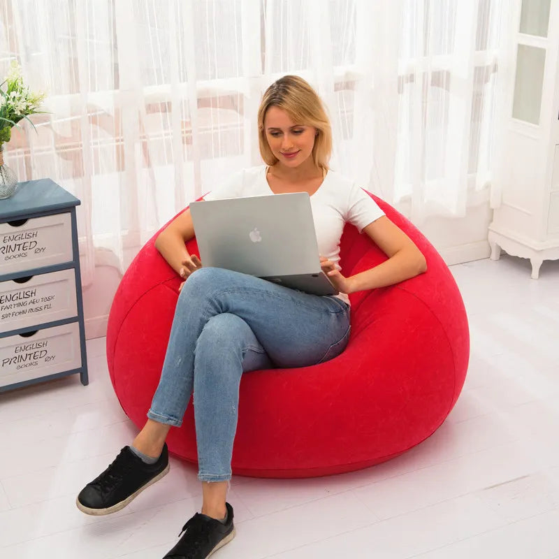 Lazy Inflatable Sofa Chairs For living room Leisure Sofa - NON BRANDED SUPERMARKET