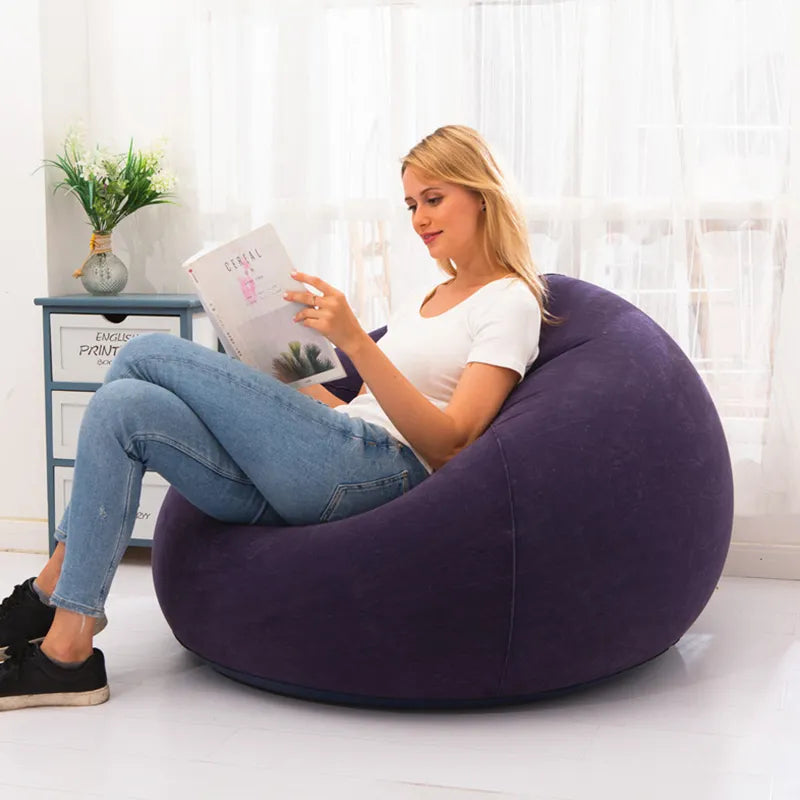 Lazy Inflatable Sofa Chairs For living room Leisure Sofa - NON BRANDED SUPERMARKET
