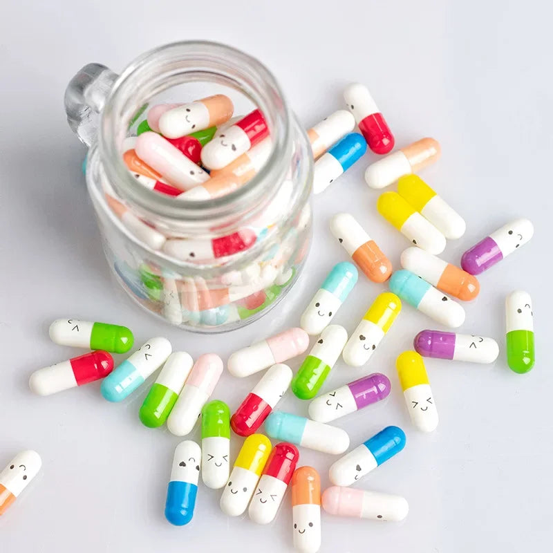50pc Expression Message Capsule Valentines Day Gift Party Favors Wedding Birthday Baby Shower Supplies Girlfriend Boyfriend Gift - NON BRANDED SUPERMARKET