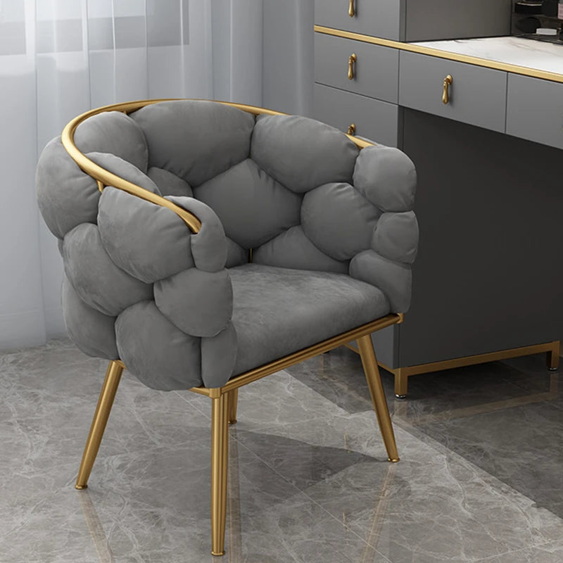 Nordic living room armchairs luxury design Single velvet Relaxing Cafe chair - NON BRANDED SUPERMARKET
