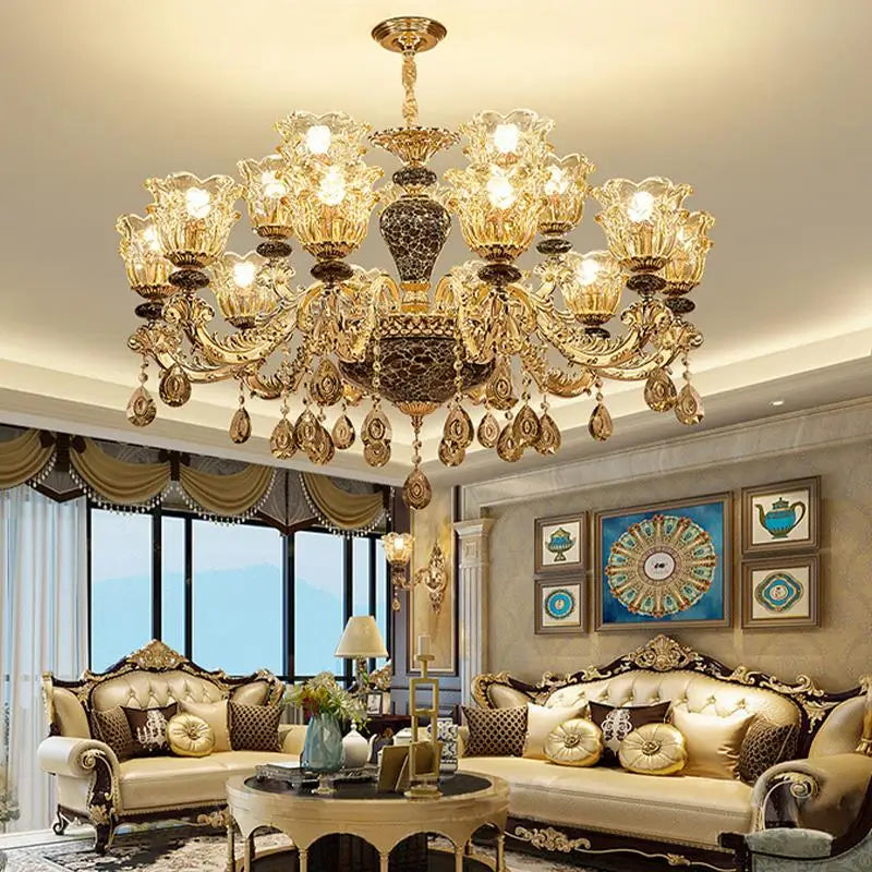 Ceiling Light Led Crystal Nordic Luxury Lamp - NON BRANDED SUPERMARKET