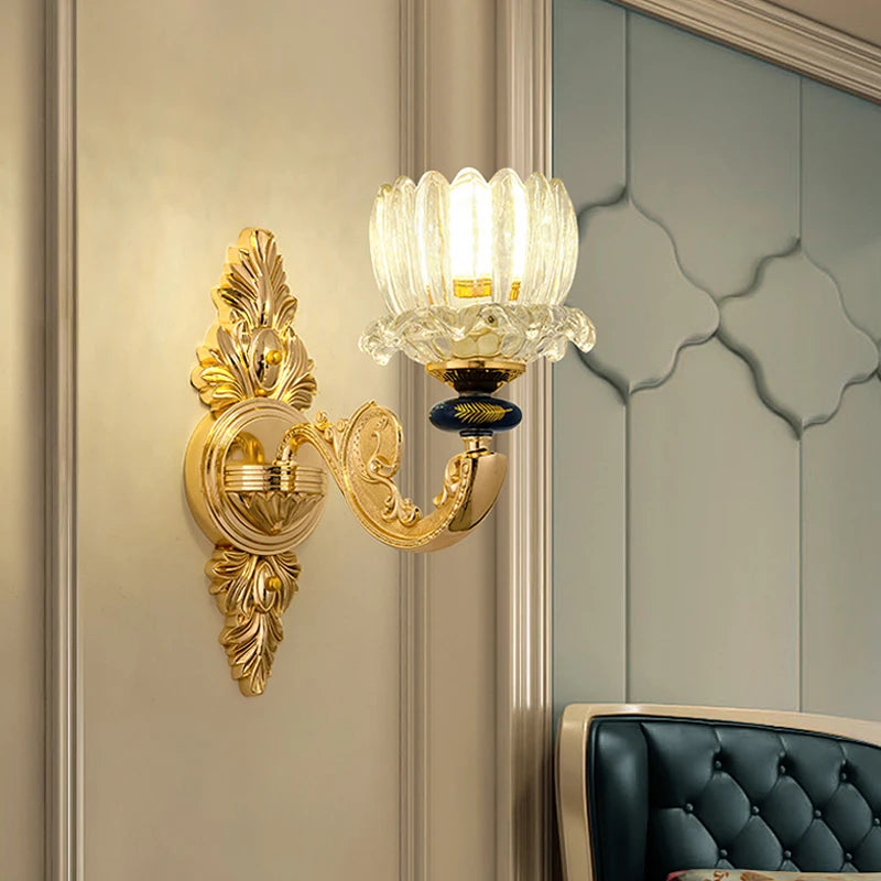 Living Room European Style Light Luxury Chandelier Bedroom Lamp - NON BRANDED SUPERMARKET