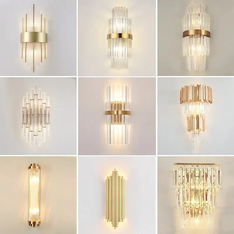 Crystal New Indoor Decorative Modern LED Wall Lamps - NON BRANDED SUPERMARKET
