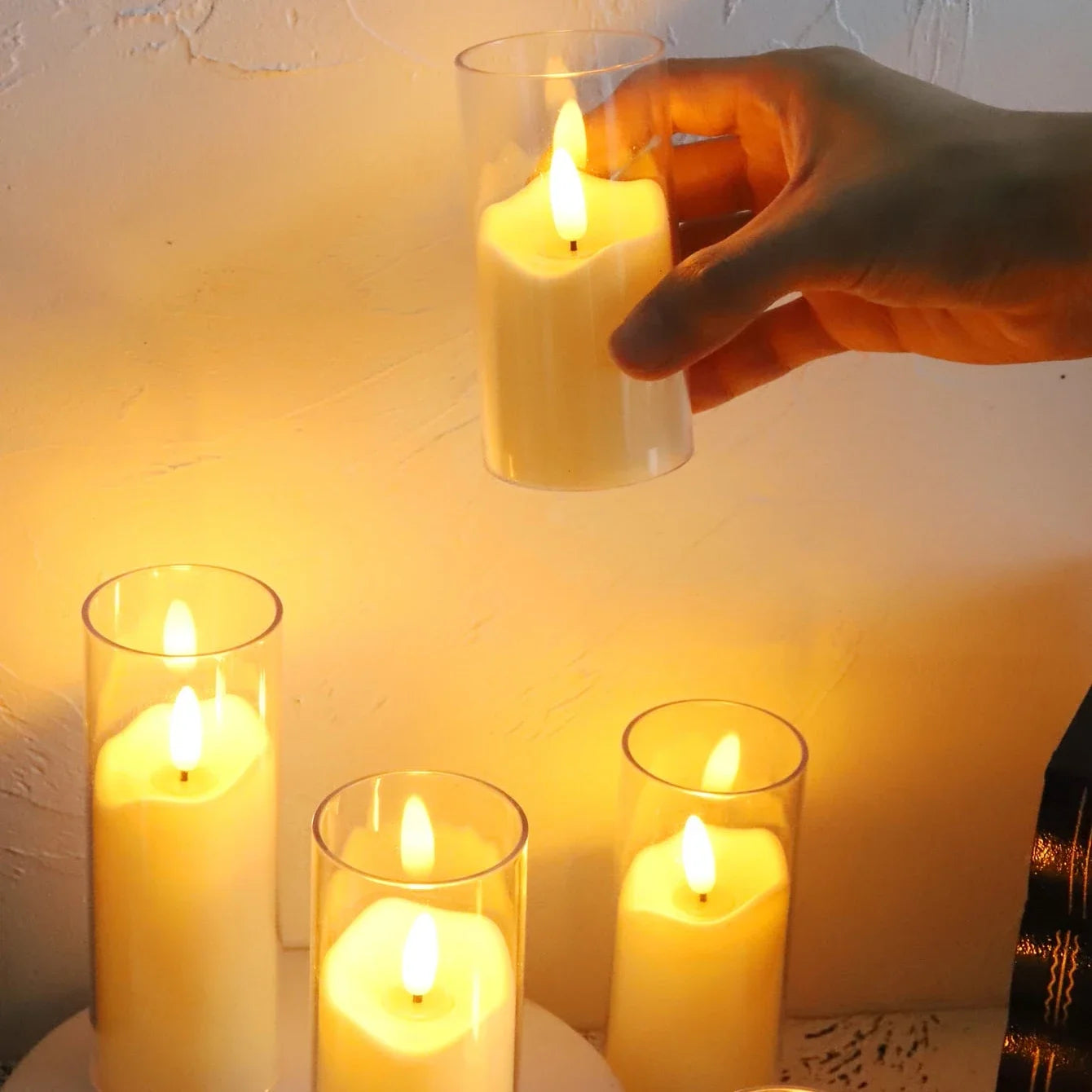 6Pcs Led Flameless Electric Candles Lamp - NON BRANDED SUPERMARKET