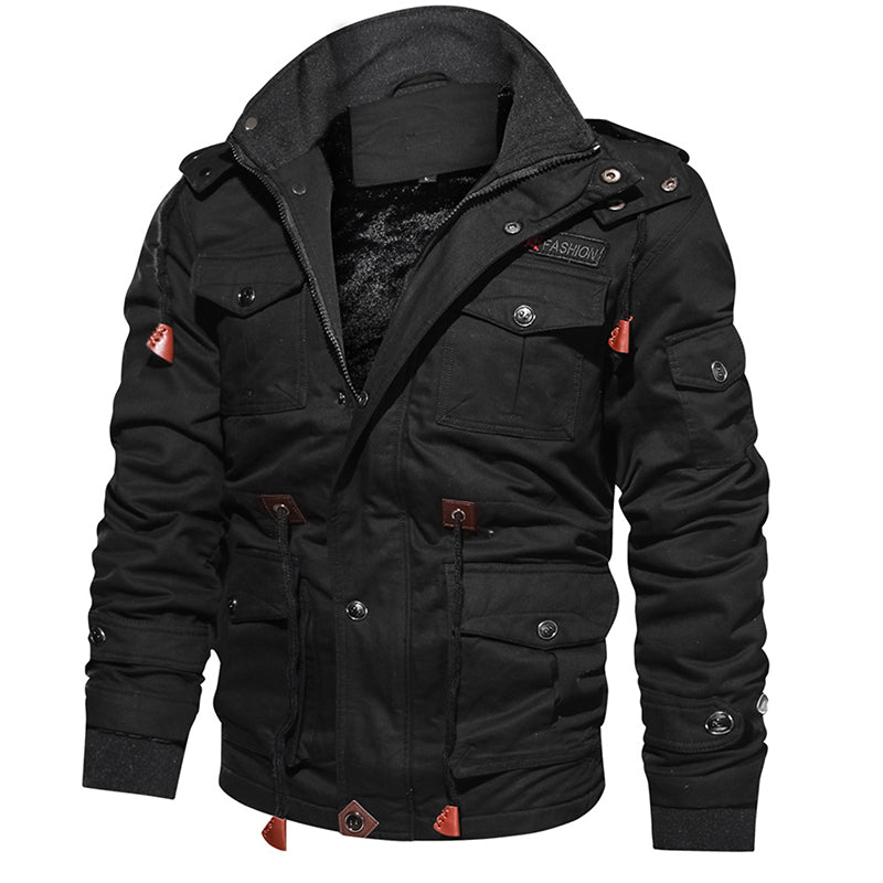 Men Winter Fleece Jacket - NON BRANDED SUPERMARKET