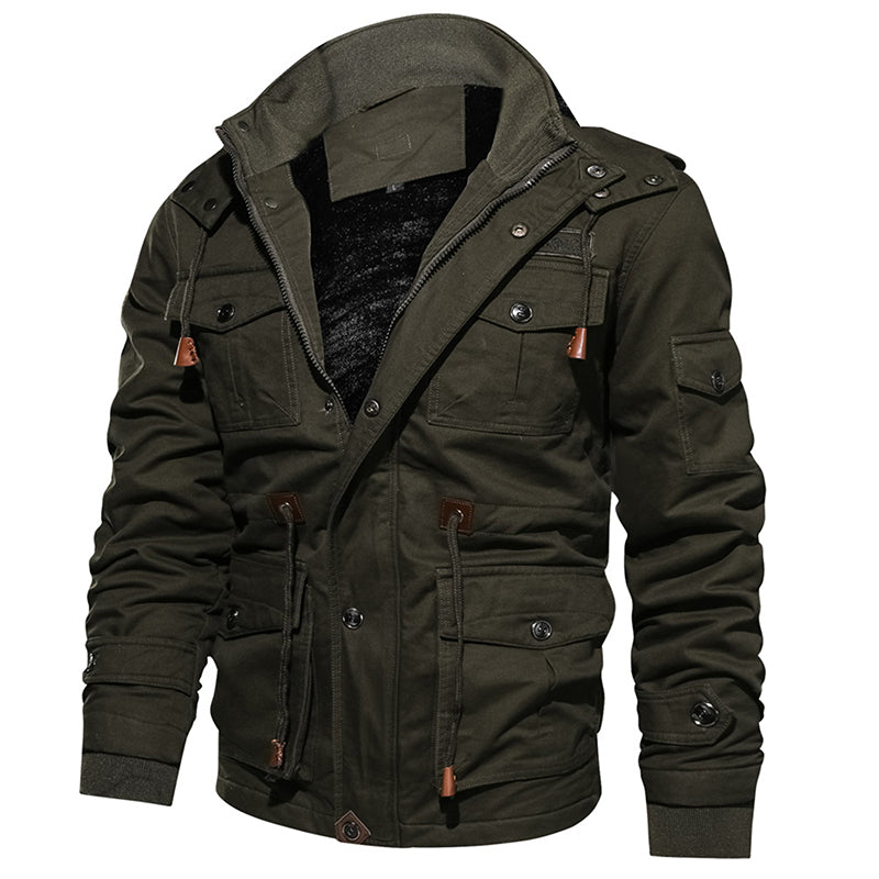 Men Winter Fleece Jacket - NON BRANDED SUPERMARKET