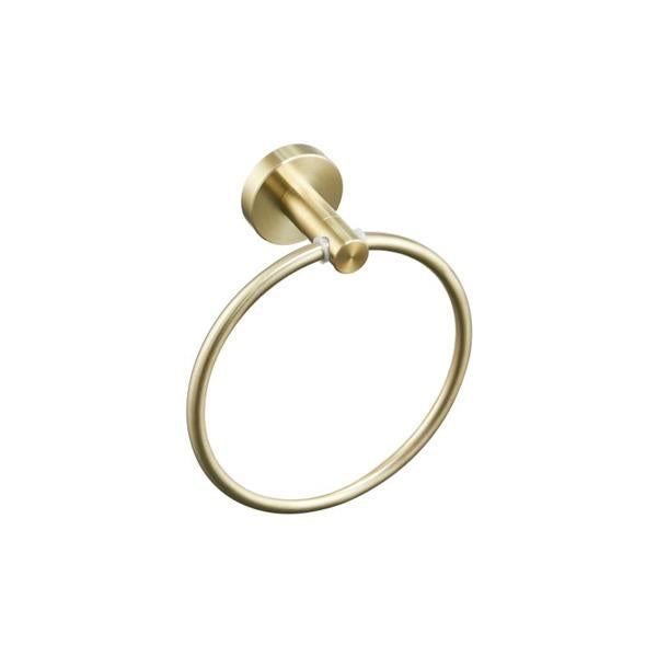 High Quality Rustproof 304 Stainless Steel Brushed Gold Polishing Bathroom Accessories Set Robe Hooks Towel Ring Bar Toilet Paper Holder Tissue Rack - NON BRANDED SUPERMARKET