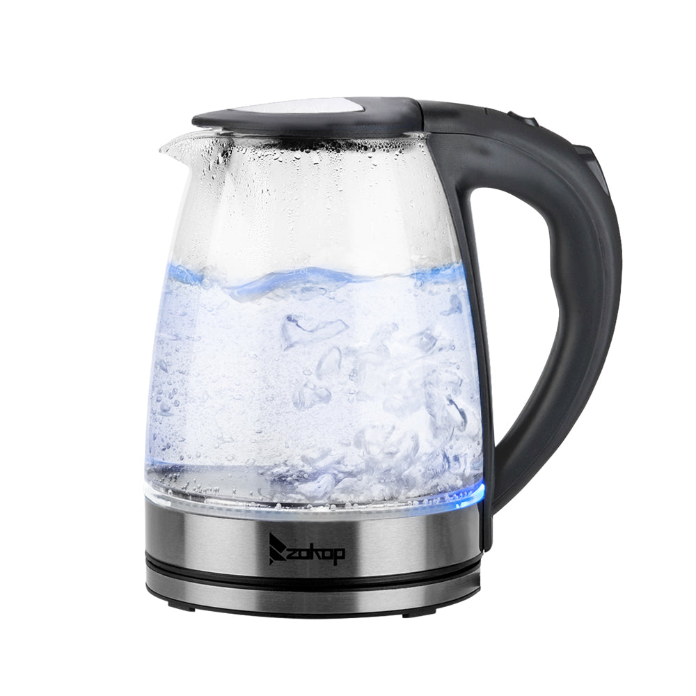 HD-1861-A 220V 2000W 1.8L Electric Glass Kettle UK Plug - NON BRANDED SUPERMARKET