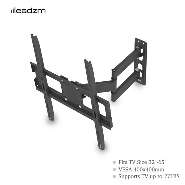 32-65" Single Pendulum Small Base TV Stand Tmxd-103 Bearing 35KG / VESE400*400 / Up And Down -10~ 10° - NON BRANDED SUPERMARKET