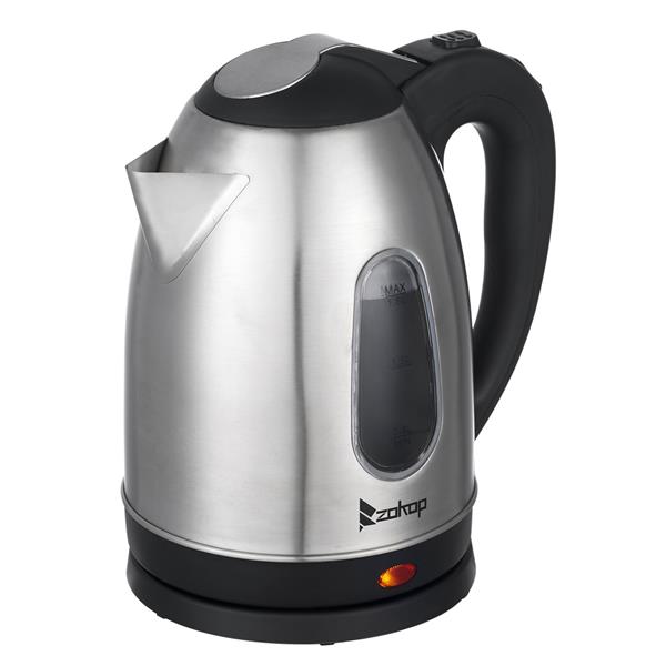 HD-1802S 220V 2000W 1.8L Stainless Steel Electric Kettle with Water Window - NON BRANDED SUPERMARKET