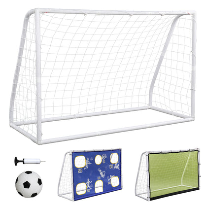 182*120*80cm PVC Pipe Three-In-One With Target Cloth Football Goal - NON BRANDED SUPERMARKET 