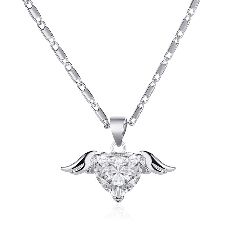 Heart Wings Necklace For Women - NON BRANDED SUPERMARKET 