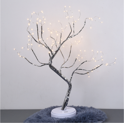 Tree Light Touch Switch Pearl Star Night Light - NON BRANDED SUPERMARKET 