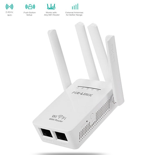 Powerful Long Range Wifi Internet Signal Extender Booster - NON BRANDED SUPERMARKET 