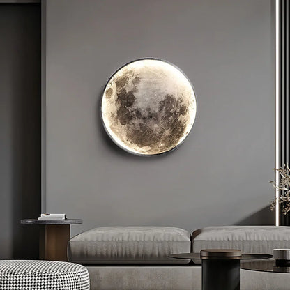 Modern 3D Moon Led Wall Lamp - NON BRANDED SUPERMARKET 