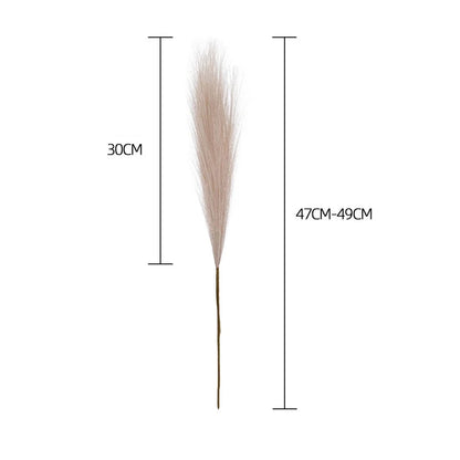 Fluffy Pampas Grass Boho Decor Flower Fake Plant - NON BRANDED SUPERMARKET 