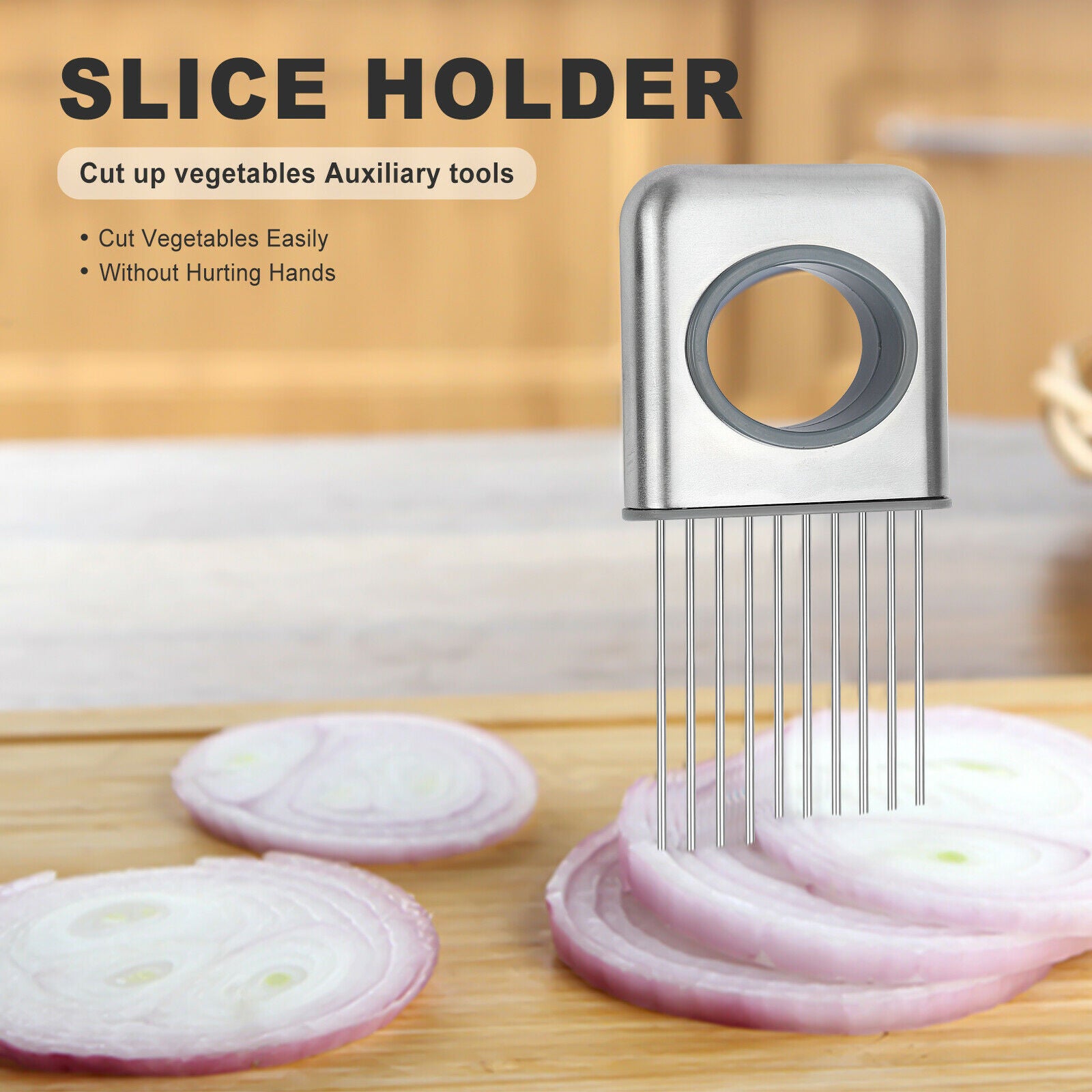 Onion Holder Slicer - NON BRANDED SUPERMARKET 